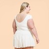 Blogilates Women's Sweetheart Cropped Short Sleeve Shirt - 2 of 4