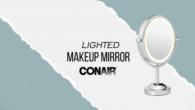 Conair Polished Chrome Mirror - 7x Magnification, 2 of 15, play video