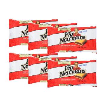 Newman's Own Fig Newmans Fat Free Fruit Filled Cookies - Case of 6/10 oz