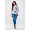 WEST K Women's Sophia Three Quarter Sleeve Blouse - 4 of 4