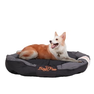 Artloge Heavy Duty Dog Bed Made By Durable Oxford Material Waterproof Anti-scratch Dog Pet Bedding with Bolster Luxury Soft Removable Cushion - 1 of 4