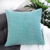 PiccoCasa Home Bedroom Comfortable Soft Velvet Throw Pillow Cover - 2 of 4