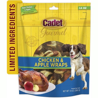 Cadet Chicken & Apple Wraps (14 oz Pack)