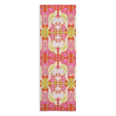 Sewzinski Love Doves 24" x 70" Yoga Mat Towel - Society6
