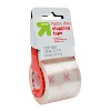 Heavy Duty Shipping Tape with Dispenser - up&up™: Packing & Mailing Tape, 25.3 ft, Clear, 2" Width - 3 of 3