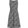 Lands' End Women's Cotton Modal Boatneck Twist Dress - 3 of 3