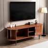 Bella Depot Modern TV Console Table with Storage Compartment with Cabinet for Living Room, Bedroom - 3 of 4