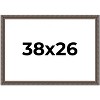 PosterPalooza | Ornate Black Picture Frame - UV Acrylic, Backing Board, Hanging Hardware Included - 2 of 4