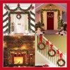 6 ft Pre-Lit Garland with 20 LED Lights Pine Cones Ballfor Fireplace Stair Door - 3 of 4
