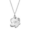 Black Bow Jewelry Antiqued Sterling Silver Butterfly Ash Holder Necklace, 18 Inch - 2 of 4