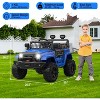 12V Kids Ride On Truck, Toddlers Battery Powered Electric Vehicle with Remote Control - 3 of 4