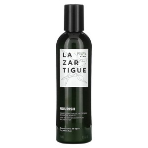 Lazartigue Nourish Shampoo, Enriched with Shea Butter, Intensely Nourishes & Softens Hair Fiber, Easier to Detangle, Lastingly Disciplined, Shiny, - 1 of 2