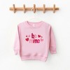 Be Mine Knit Print - Youth Graphic Sweatshirt - 2 of 4