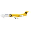 Fokker F100 Commercial Aircraft "Alliance Airlines" White and Yellow 1/400 Diecast Model Airplane by GeminiJets - 3 of 4