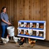 Chicken Nesting Boxes, 6 Hole Roll Away Nest Box for Chicken and Poultry to Collect Eggs, Egg Laying Boxes for Chicken Coop - 4 of 4