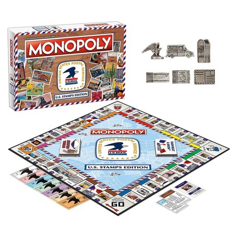 Usaopoly U.s. Stamps Monopoly Board Game : Target
