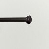EXCLUSIVE HOME Topper 1" Curtain Rod and Coordinating Finial Set - 3 of 3