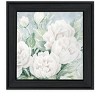 HomeRoots Peaceful Peonies In Full Bloom Black Framed Print Wall Art - 4 of 4