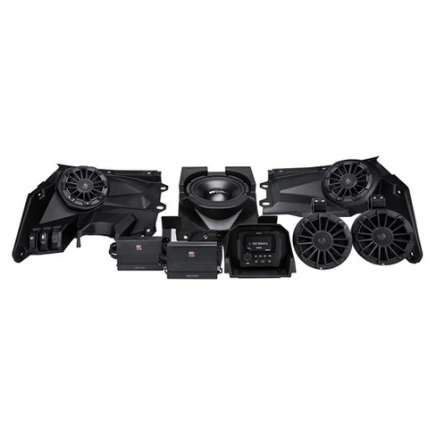 MB Quart MBQX-STG5-1 800 Watt STAGE 5 Can Am X3 Tuned Premium Complete Audio Sound System for Utility Terrain Vehicles and Off Road and Marine Travel - image 1 of 4