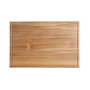 Kenmore Elite Kenosha 29 Inch Acacia Wood Cutting Board with Groove Handles - 1 of 4