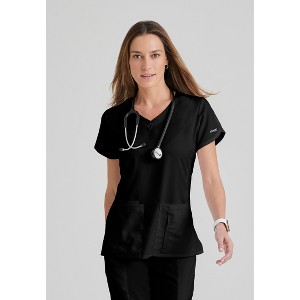 Grey's Anatomy by Barco Classic Women's Cora 4-Pocket Scrub Top - 1 of 4