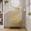 Coucheta 44" Tall 5 Drawers Dresser for Bedroom, Wood Chest of Drawers with Bar Handles, Storage Dressers Organizer for Bedroom, Living Room - 3 of 4