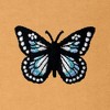 Dalix Butterfly Embroidery Relaxed Crewneck Sweatshirt Soft Fleece Fit Lounge Womens - 2 of 4