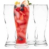 4 Piece Glass Tumbler Set Elegant Drinking 13.5oz Glasses Durable Stylish Design, Perfect for Dining Table and Entertaining - 3 of 4