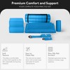 BalanceFrom Fitness 7-Piece Home Gym Yoga Set with 1-Inch Thick Yoga Mat, 2 Yoga Blocks, Mat Towel, Hand Towel, Stretch Strap & Knee Pad - 3 of 4