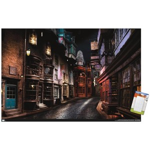 Trends International The Wizarding World: Harry Potter - Diagon Alley Unframed Wall Poster Prints - 1 of 4