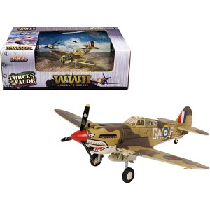 Curtiss P-40B Tomahawk MK IIB Aircraft Fighter "WW2 Aircrafts Series" 1/72 Diecast Model by Forces of Valor - 1 of 4
