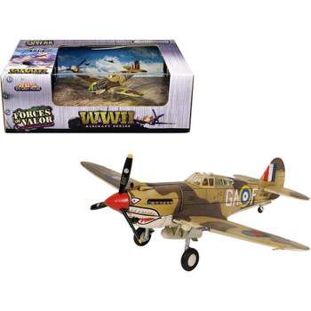 Curtiss P-40B Tomahawk MK IIB Aircraft Fighter "WW2 Aircrafts Series" 1/72 Diecast Model by Forces of Valor