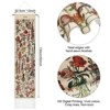 Aoibox Vintage Floral Tapestry 52 x 13 Inch, Long Vertical Wall Hanging Botanical Tassel Decor for Bedroom Living Room Home - 2 of 4