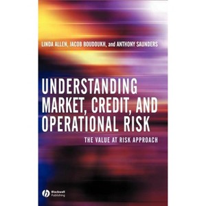 Understanding Market, Credit, and Operational Risk - by  Linda Allen & Jacob Boudoukh & Anthony Saunders (Hardcover) - 1 of 1