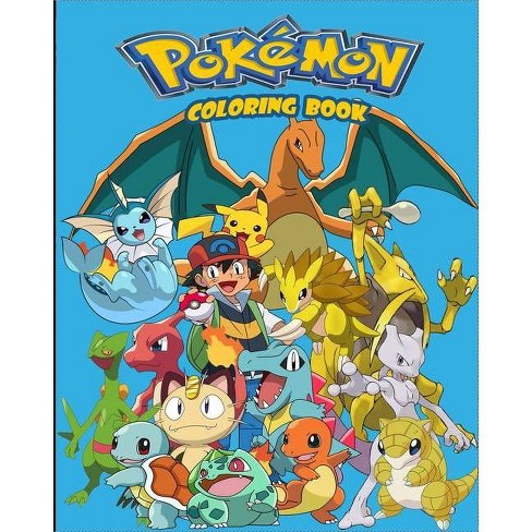 Download Pokemon Coloring Book Large Print Paperback Target