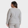 Women's Collarless Blazer - A New Day™ Gray - 2 of 3