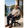 Executive Office Chair Ergonomic High Back Adjustable Height Padded Armrests for Home Office or Work Desk-3irtyhousy - 2 of 4