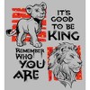 Girl's Lion King Good to Be King T-Shirt - 2 of 4