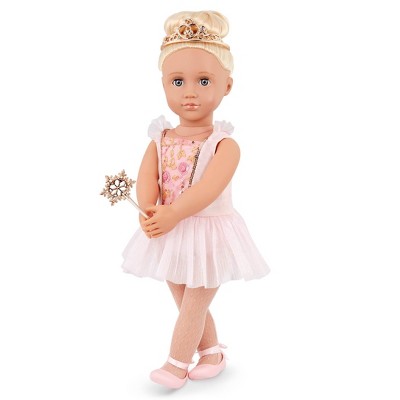 Our Generation Lalia 18" Sugar Plum Fairy Doll Tiara & Wand Accessories
