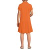 Lands' End School Uniform Kids Short Sleeve Mesh Pleated Polo Dress - 2 of 4