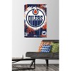Trends International NHL Edmonton Oilers - Maximalist Logo 23 Unframed Wall Poster Prints - 2 of 4