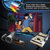 SatelliteSale Auxiliary 3.5mm Audio/Video Jack to 3 RCA Digital Stereo Composite Aux Cable Universal Wire PVC Black Cord 6 feet - 4 of 4