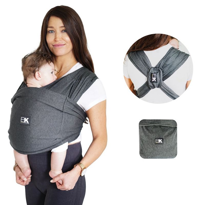 Active Yoga Baby K'tan Baby Carrier Wrap: #1 Easy Pre-Wrapped Baby Sling | Soft Yoga Fabric | UVA/UVB Infant Sun Protection | Breathable Quick Drying | Newborn to Toddler up to 35lb (See Size Chart), 6 of 19