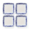 Spode's Brocato 3" Square Dishes (Set of 4), Blue Italian Design, Made of Porcelain, Dishwasher and Microwave Safe, Dipping Dishes - 2 of 4