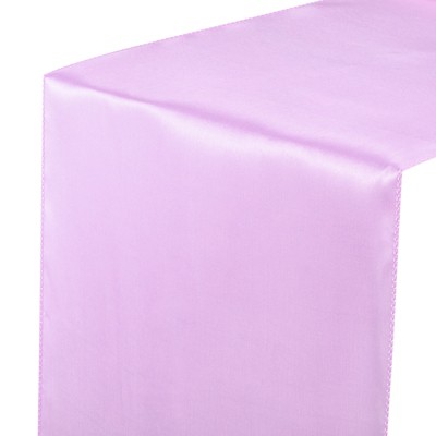 Unique Bargains Wedding Banquet Satin Smooth Soft Shiny Table Runner 12 x 108 Inch 10 Pcs