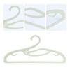 REGALWOVEN Durable Space Saving Non-Slip Plastic Clothes Hangers Green 10 Pcs - 3 of 4