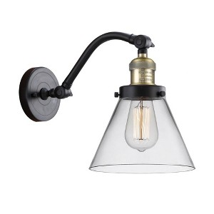 Cone - 1 Light Wall Sconce In Industrial Style-11.5 Inches Tall and 8 Inches Wide - 1 of 1