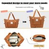 5-Piece Softside Luggage Set,Expandable Lightweight Suitcases with Spinner Wheels,Travel Duffel Bag and Toiletry Bag (20"/24"/28")-Cuddlewood - 3 of 4