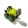 Monster Jam Smash & Bash Graver Digger Toy Vehicle Playset 1:64 Scale - 3 of 4