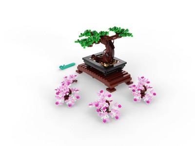 Lego creator expert 10281 bonsai loisir créatif pour adultes kit de  décoration botanique diy - La Poste